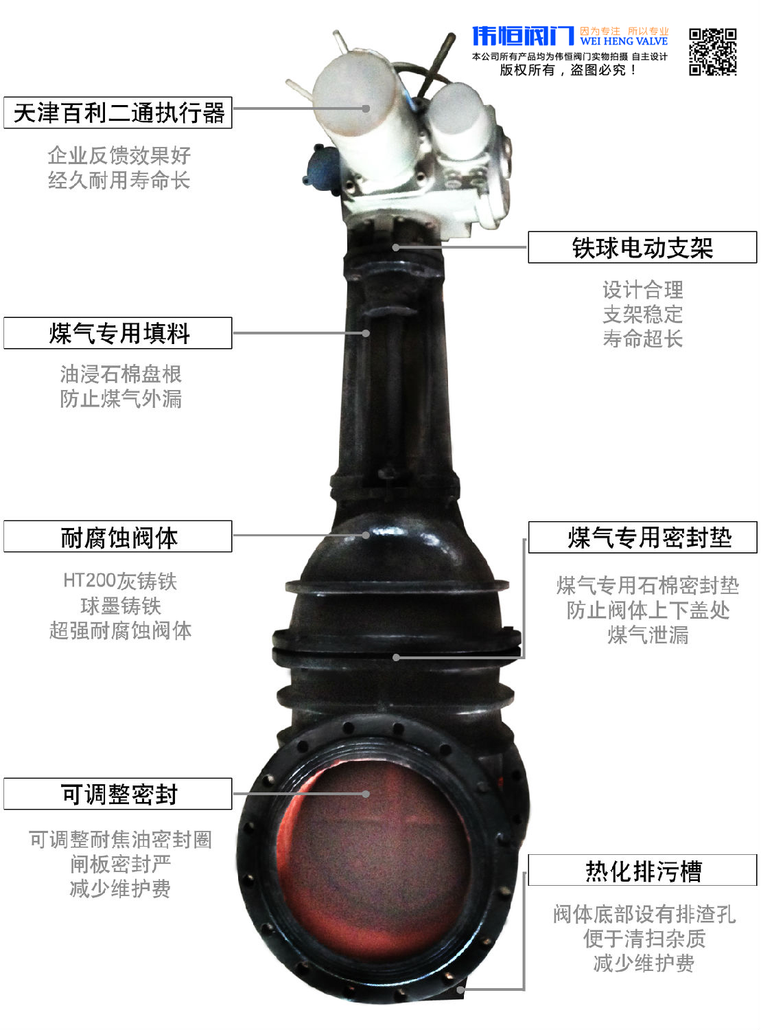 偉恒閥門(mén)-電動(dòng)煤氣閘閥